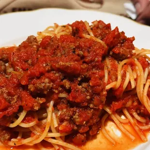 Spaghetti Meat Sauce