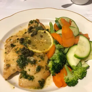Chicken Piccata Plate