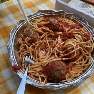 Spaghetti Meatballs
