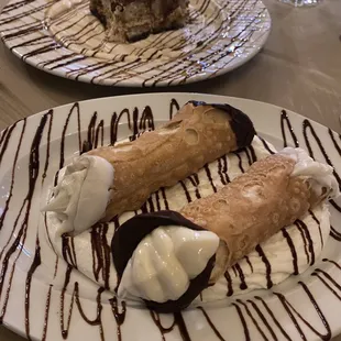 Homemade Cannolis &amp; Tiramisu