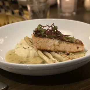 Salmon Piccata special