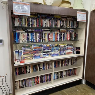 Media is organized well.