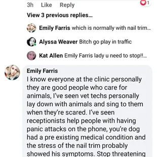 This is Emily Farris whom is actually a worker.