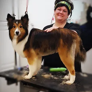 Meet " April "
Certified Groomer
At Pet Paws..
