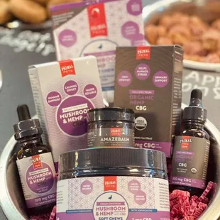 Easy-to-use chews, oils, and balms with  powerful benefits of full and broad-spectrum cannabinoids to help manage your pets stress/anxiety!