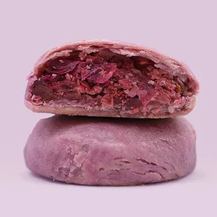 Purple Yam Rose Cake