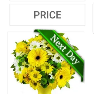 The $65 bouquet plus $15 delivery fee. Literally looks nothing like what my husband thought he purchased.