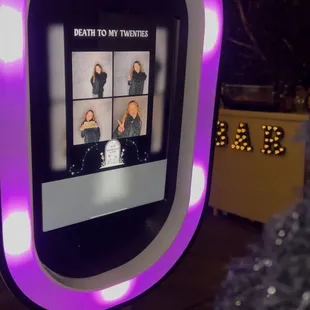 LED lights can change colors to match event theme