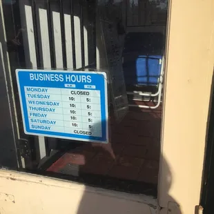 Business hours