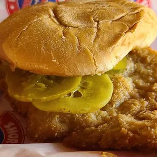 Schnitzel Sandwich