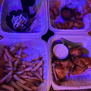 Food from ragtime restaurant just a block away. Also a 10/10