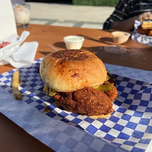 Chicken Sando - medium spice