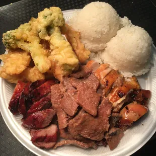 Combo Meats Plate (Grilled Chicken, Pork, Thin Cut Beef)