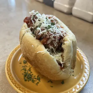 Meatball boat best ever!!!