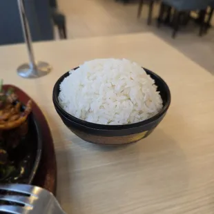 Just a bowl-o-white rice