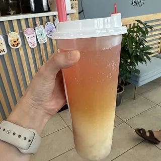 Honey Grapefruit Tea w. Yakult