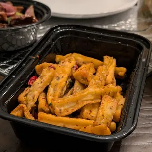 Spicy Dry Fried Eggplant