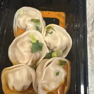 Chili Oil Pork Wontons (5)