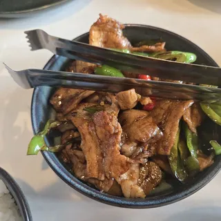 Hunan Twice Cooked Pork Belly