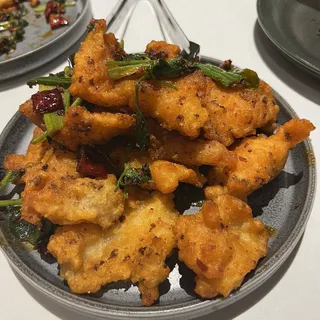 Dry Fried Bamboo Fish