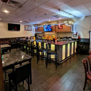 This is the bar area for Peter Chang.  Photo taken December 25, 2021.