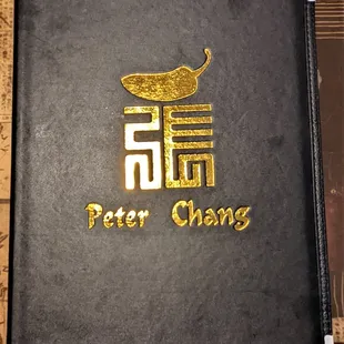 This is the cover page of their main menu.  Photo taken December 25, 2021.