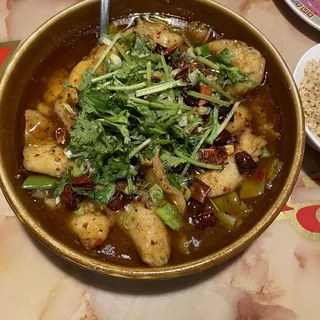 47. Spicy Hunan Flounder Fish