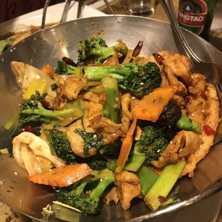 54. Szechuan Style Stir-Fried Hotpot