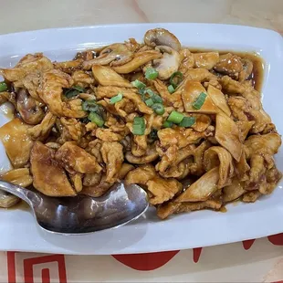 4. Chicken with Mixed Mushroom Lunch Special