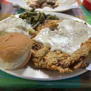 Chicken Fried Steak plate