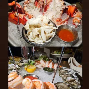 Seafood tower for 2