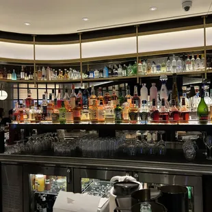 They have a fantastic whiskey collection