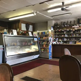 View of the kitchen from the sitting area.