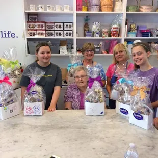 Glamor shot with their hand made treats