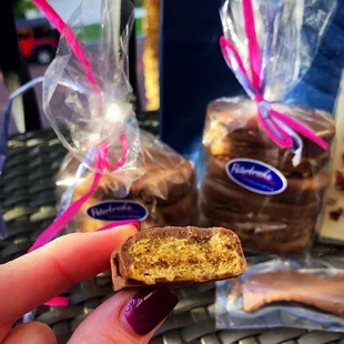 Exposed Milk Chocolate Nutter Butter!