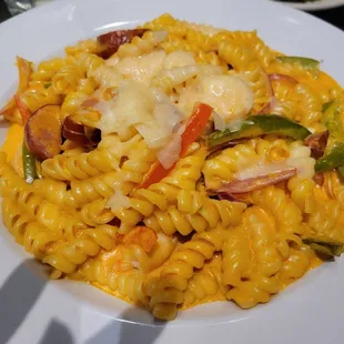 Buffalo Shrimp Pasta