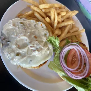 Olive burger special