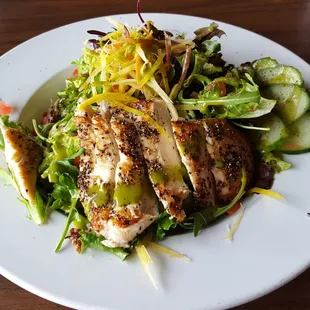 Grilled Chicken Salad. These ladies know how to cook!