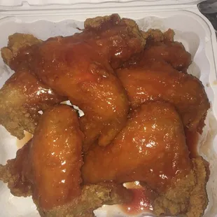 Wings with Mumbo sauce