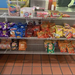Chips and other snacks