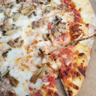 New York style thin crust