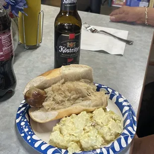 Bratwurst Plate