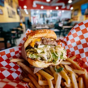 Herminator Burger Combo!