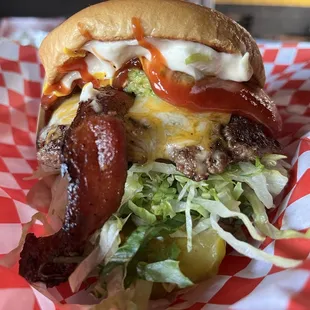 Mushroom Swiss Burger