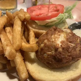 Jumbo Lump Crabcake Sandwich