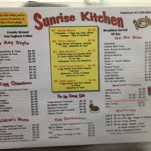 menu, sushi and sashimi