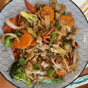 Vegetable Pad Kee Mao (Lunch)