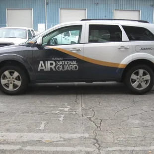 Full Vehicle Wrap for the Hawaii Air National Guard