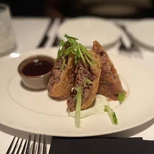 Prime Rib Egg Rolls