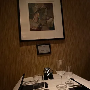 The governor&apos;s table